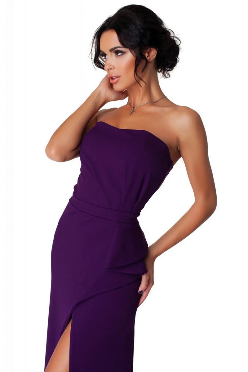 Платье на одно плечо вечернее