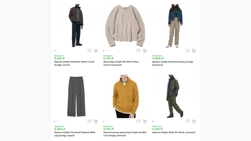 Костюм Uniqlo женский спортивный черный