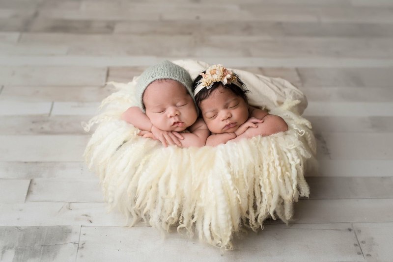 Newborn Twins Photoshoot