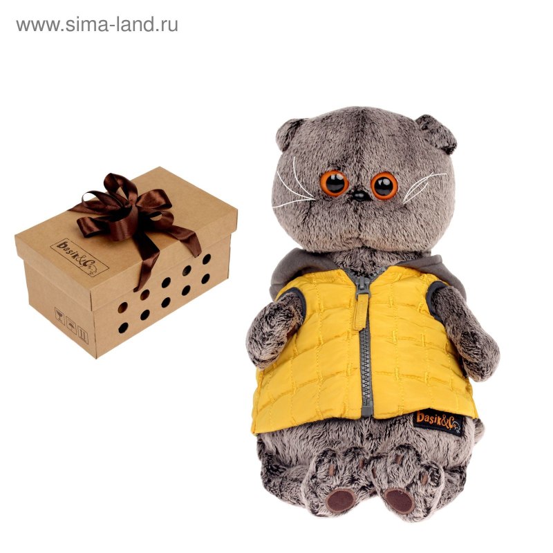 Кот Басик 30 см
