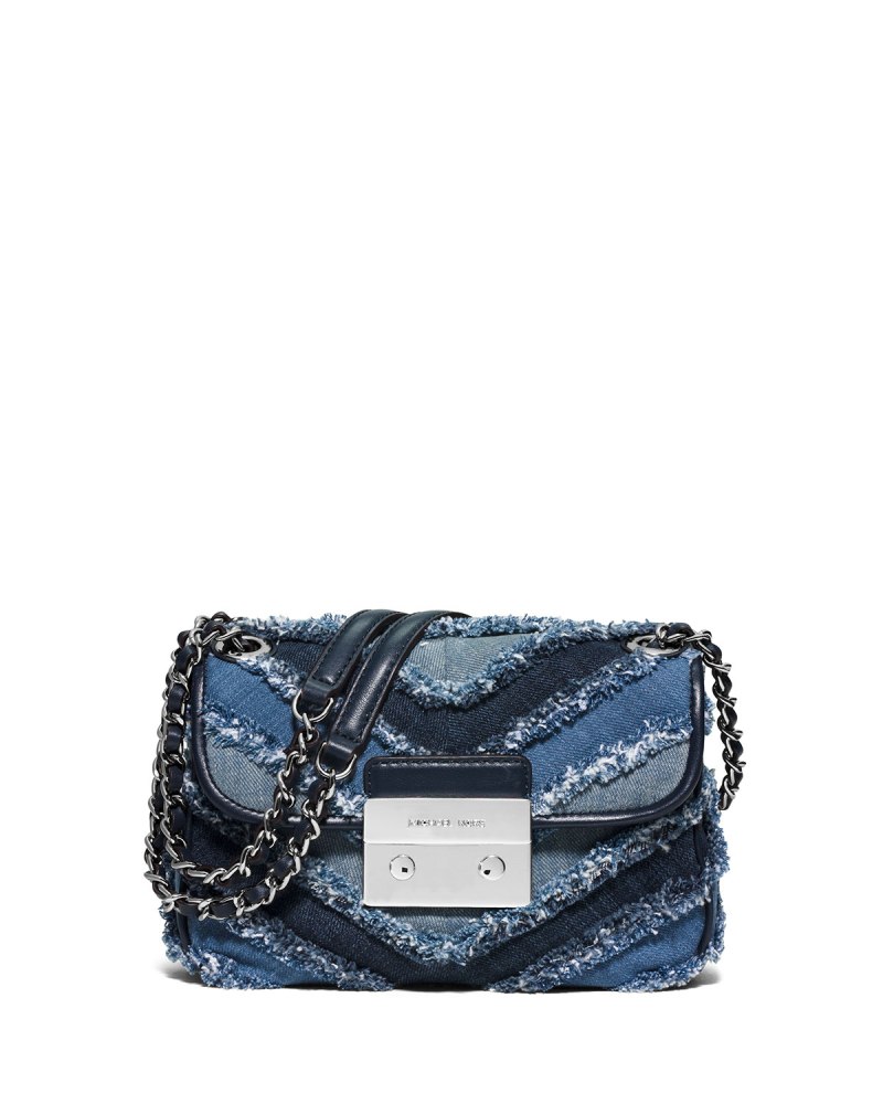 Кроссбоди сумка Michael Kors джинс
