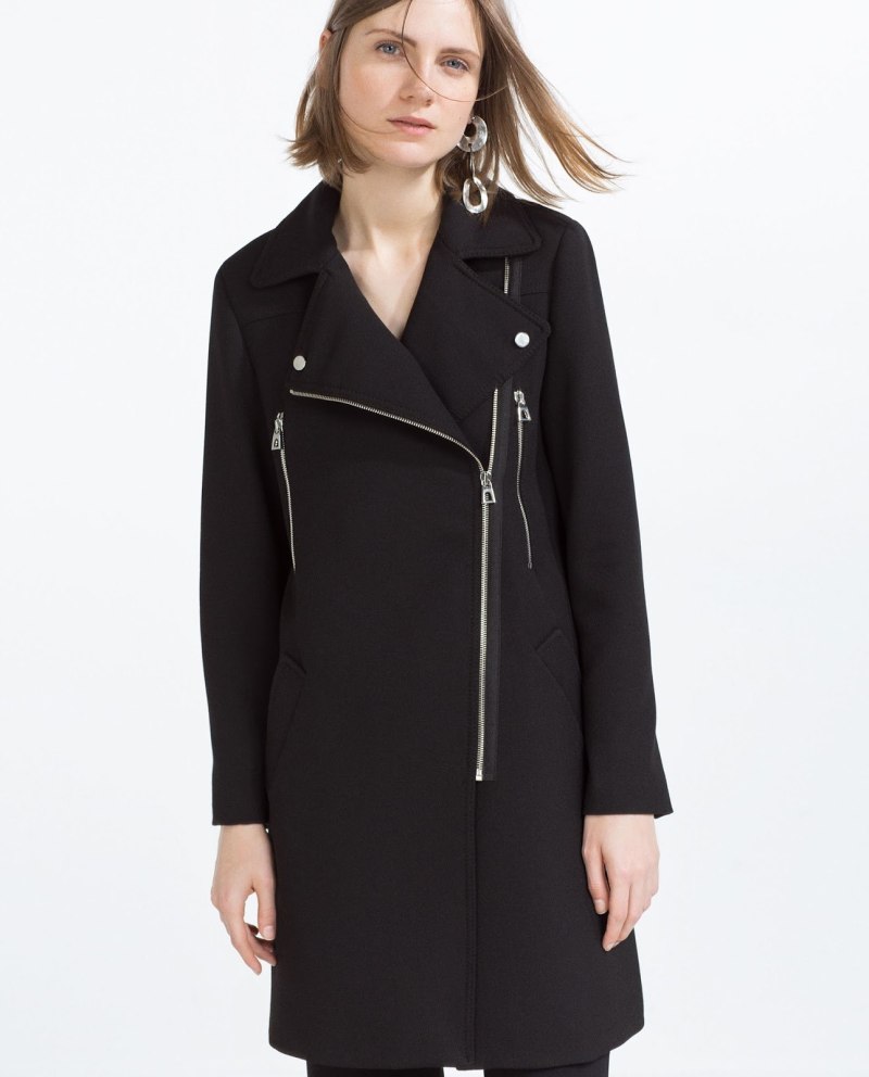 Пальто косуха Zara