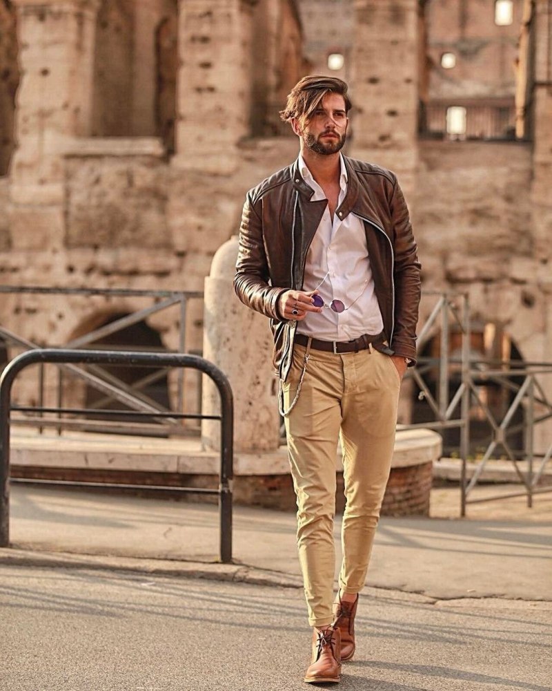 Мужской Кэжуал стиль Street Style