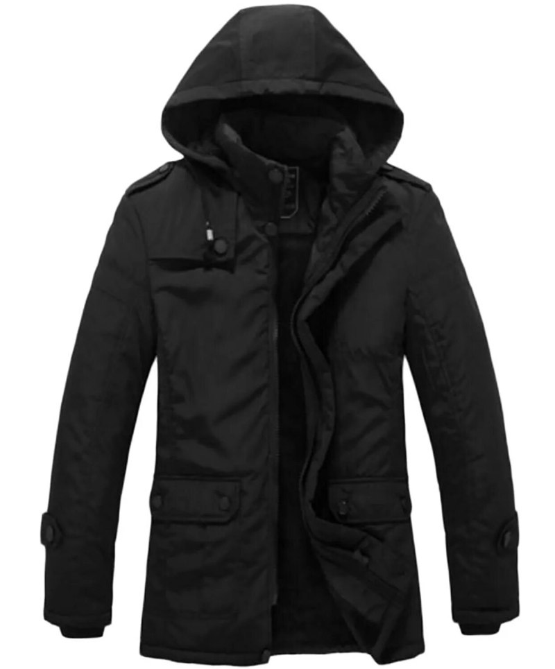 Куртка с капюшоном Coco Trench 31, черная
