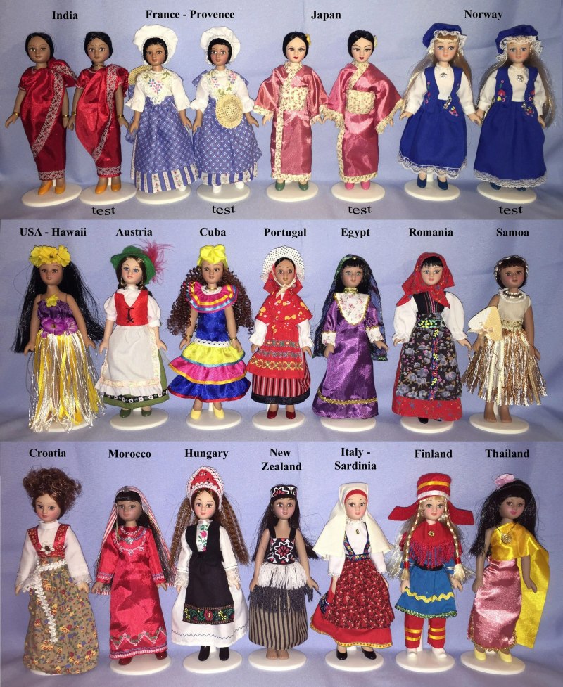 Куклы в костюмах народов мира ДЕАГОСТИНИ