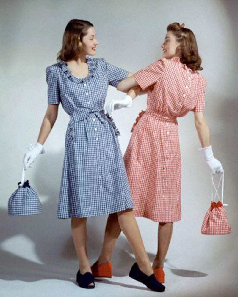 Мода 1940х Америка