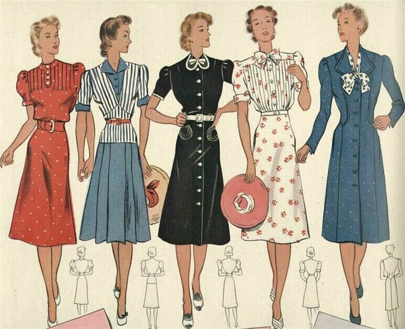 Мода 1940-х