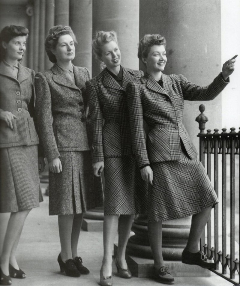 Мода в 1940 г в Англии