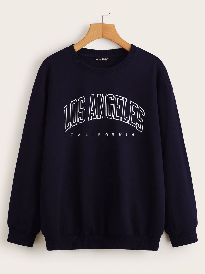 Толстовка los Angeles оверсайз женская