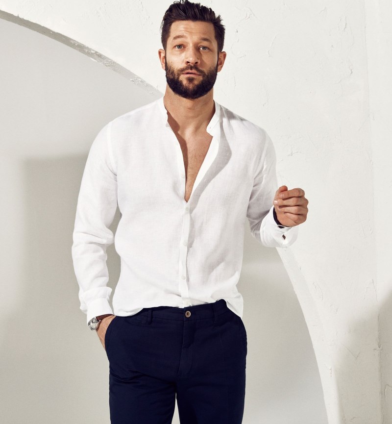 Рубашка белая massimo Dutti