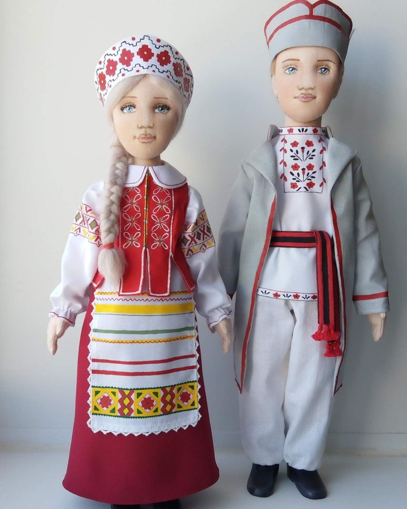 Куклы в национальных костюмах