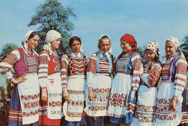 Белорусский народный костюм Полесья
