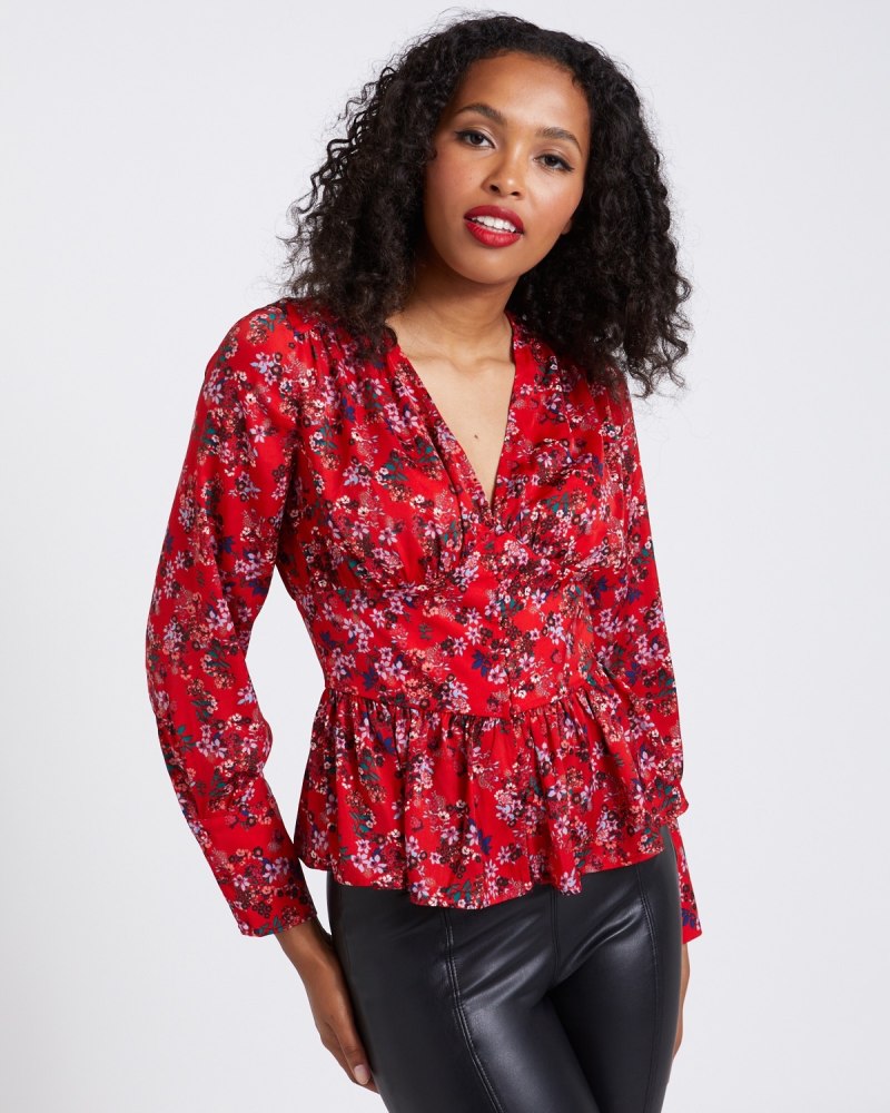 Savida одежда Pink amour Sleeve Top
