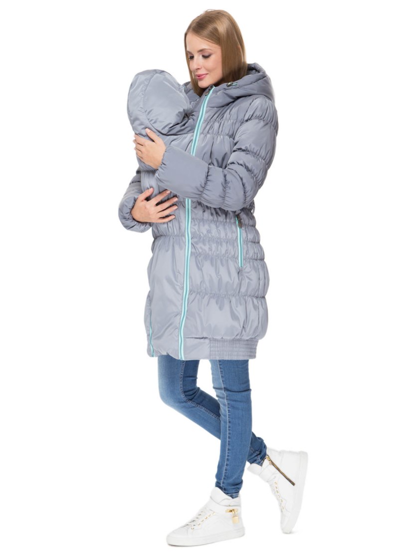 Слингокуртка ILOVEMUM серая
