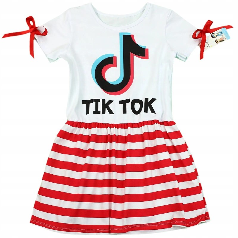 Платье с тик током детская
