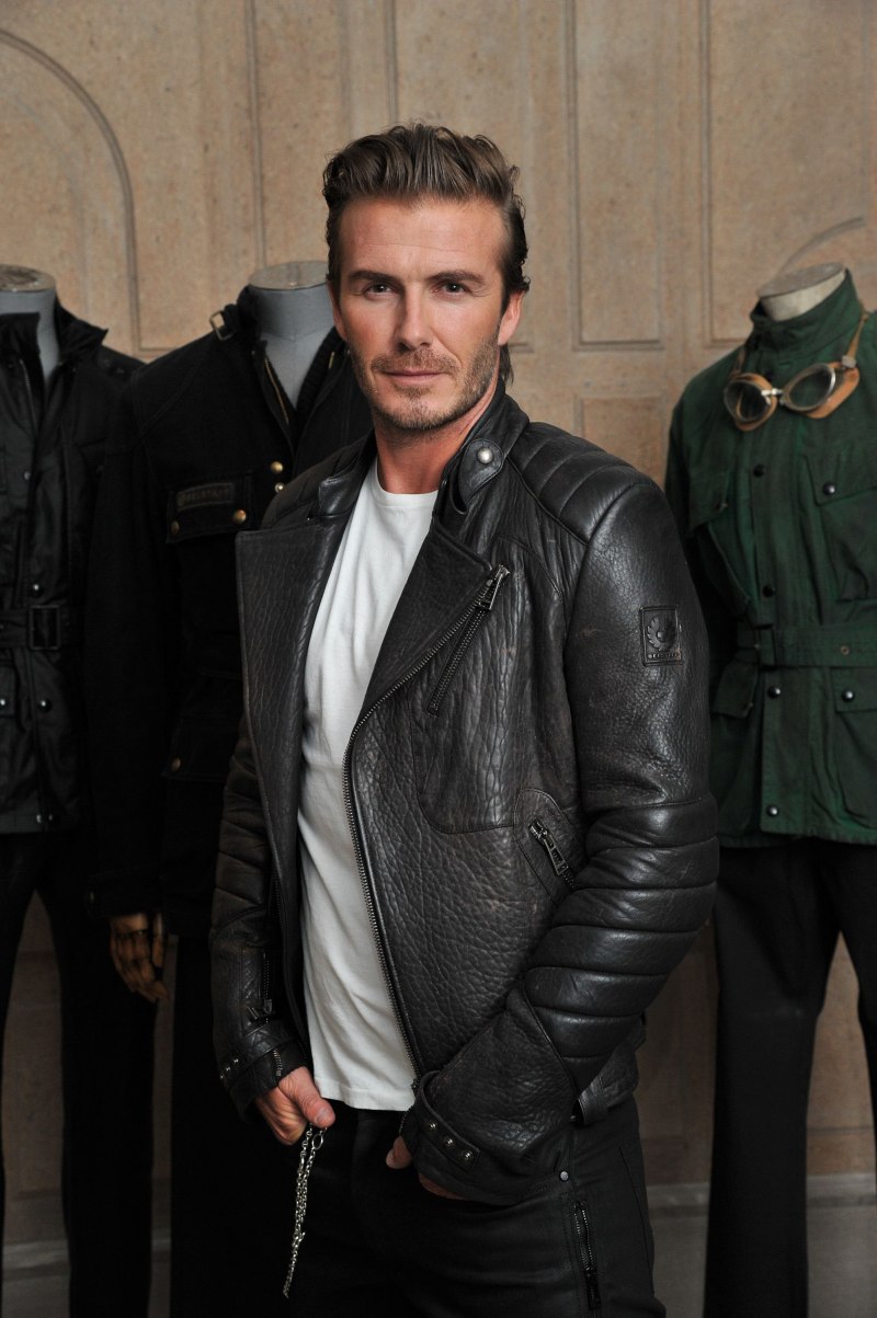 David Beckham Belstaff