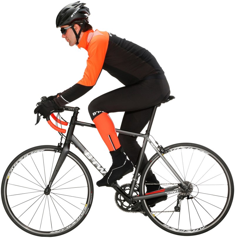 Велосипедные перчатки 500 чёрные Triban х Decathlon