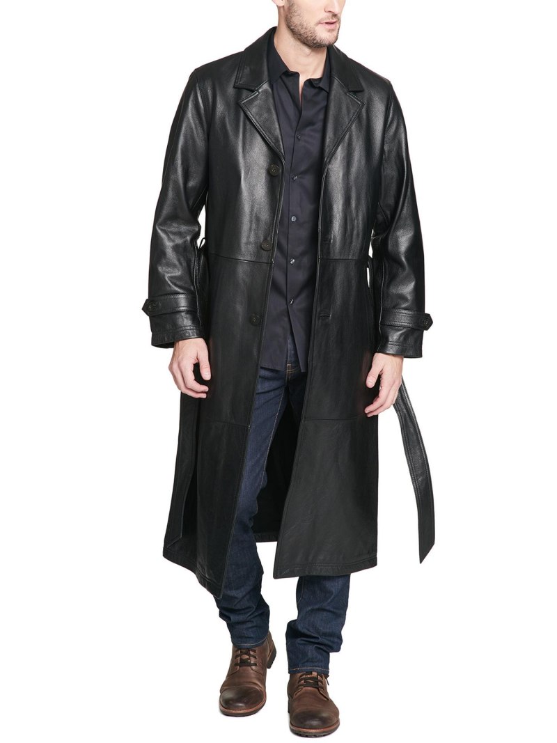 Trench Coat черный плащ