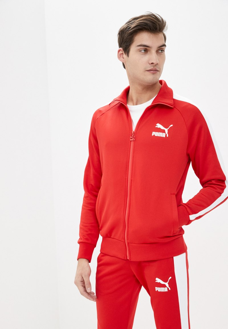 Красная олимпийка Пума Sport