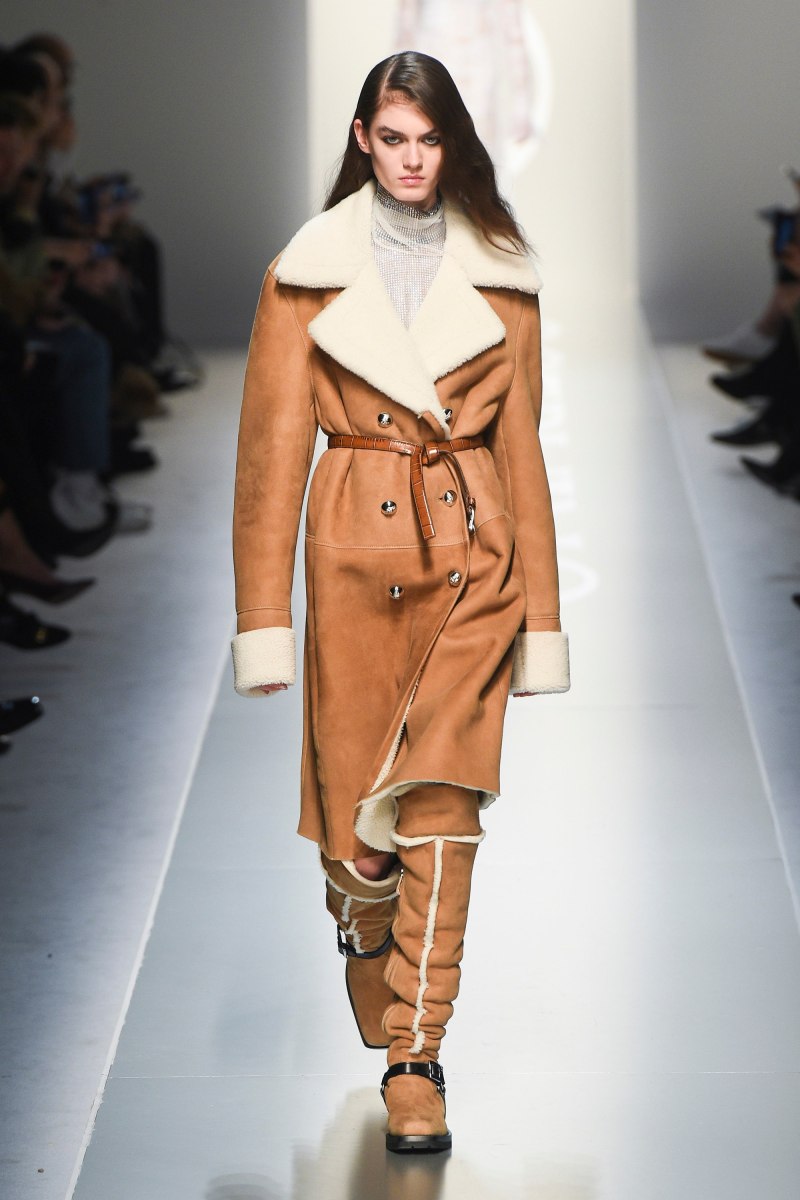 Дубленка Ermanno Scervino женская