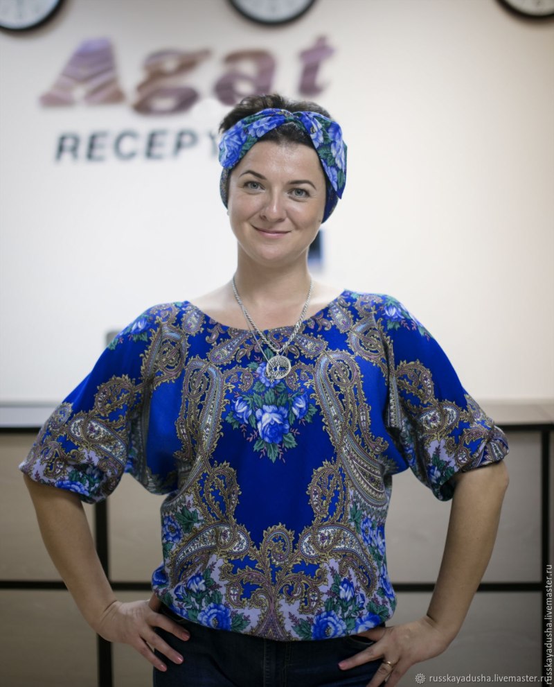 Блузка из платка
