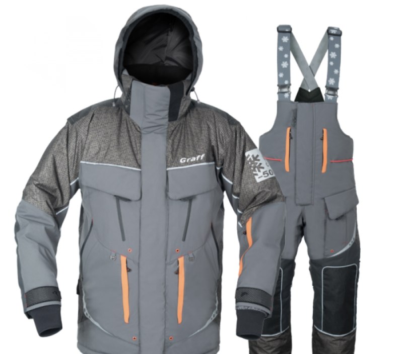 Костюм зимний рыболовный Graff -50 братекс 8000