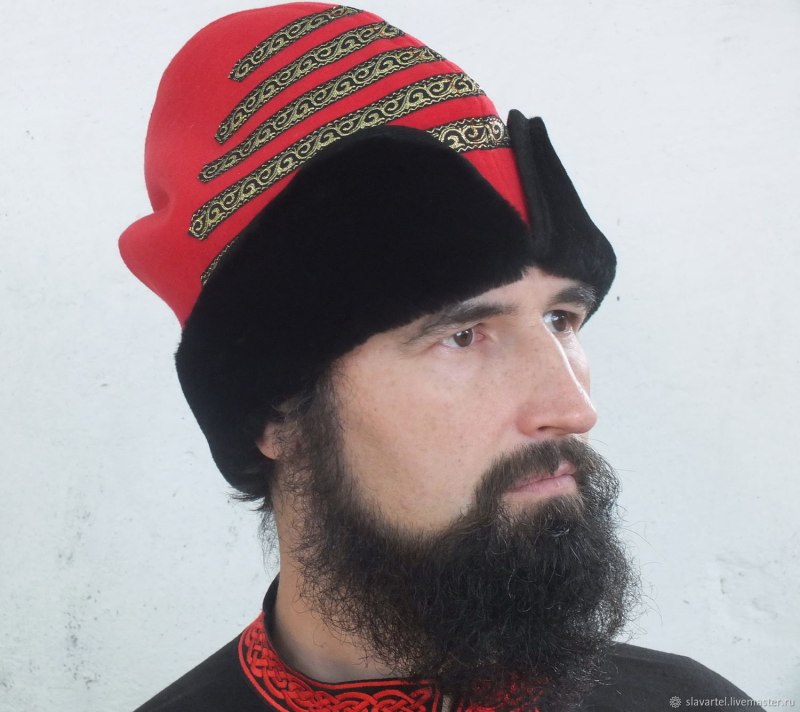 Мужские головные уборы Руси мурмолка
