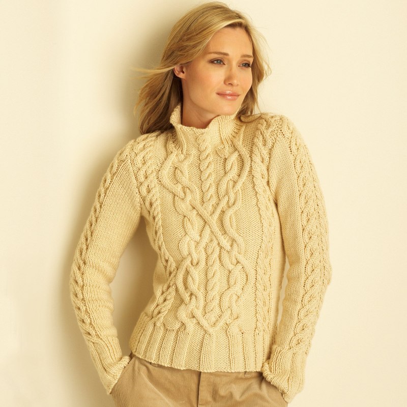 Арановый джемпер Knit