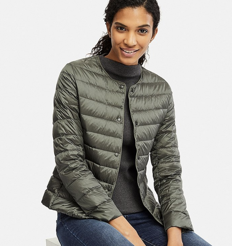Uniqlo Ultralight down куртка женская