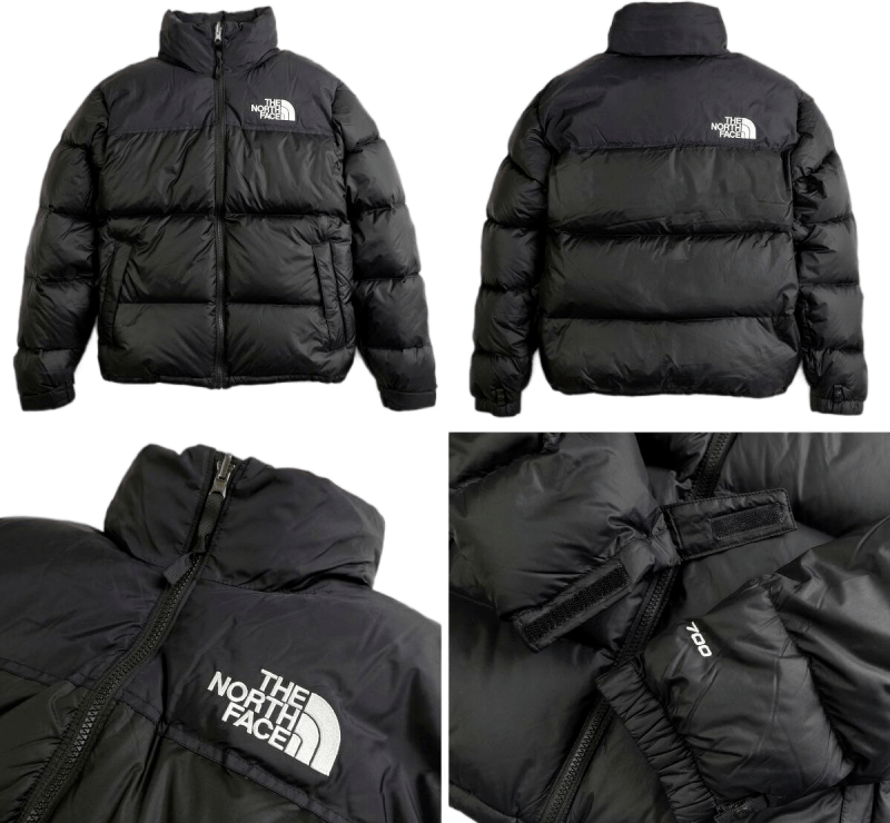 Пуховик the North face 700 черный