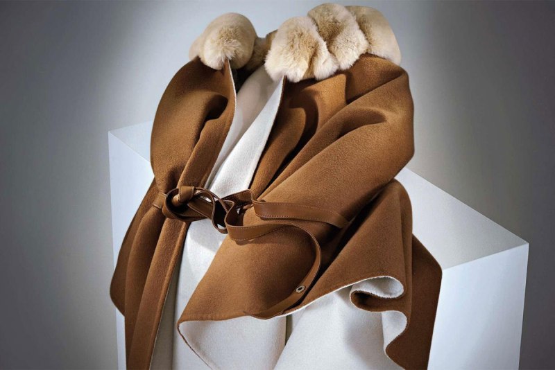 Loro Piana шуба из викуньи