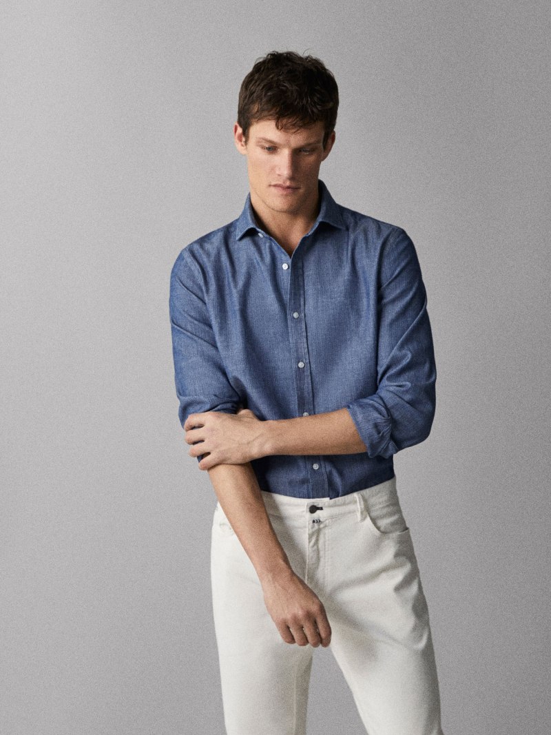 Massimo Dutti мужская рубашка 2014
