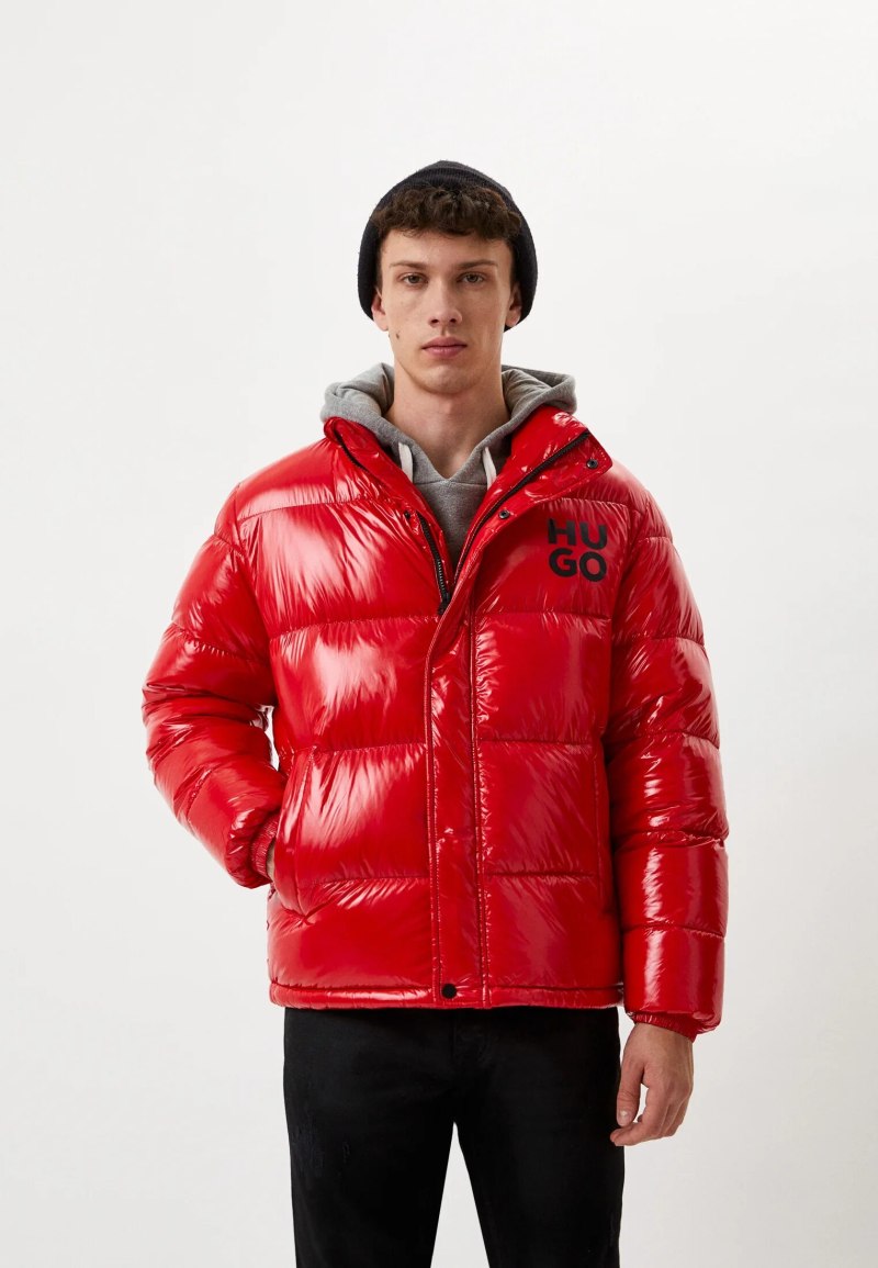 Hugo Boss красная куртка