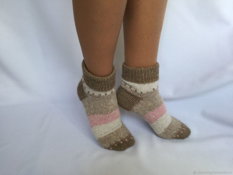 Носки женские из альпаки