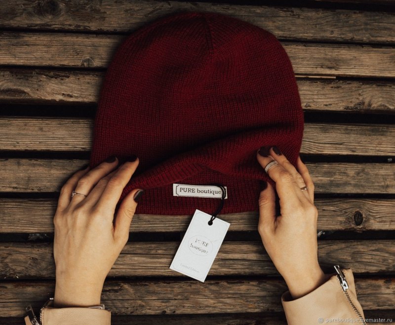 Шапка Uniqlo кашемир