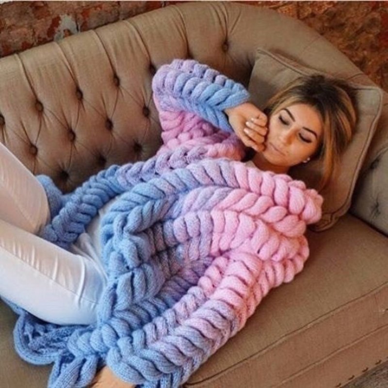 Кардиган шиншилла из Ализе Пуффи