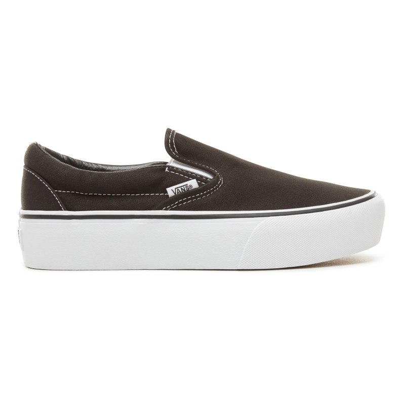 Кожаные слипоны vans