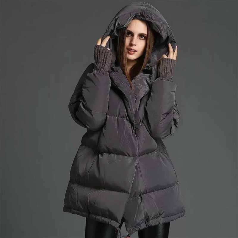 Пуховик с капюшоном 6318 Zara