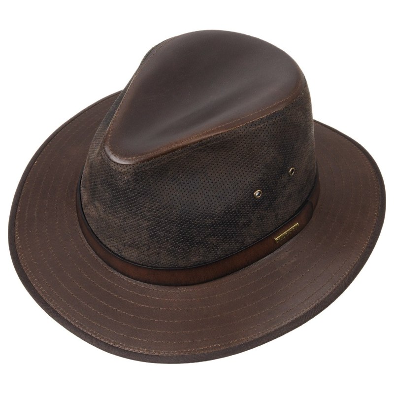 Кожаная шляпа Stetson