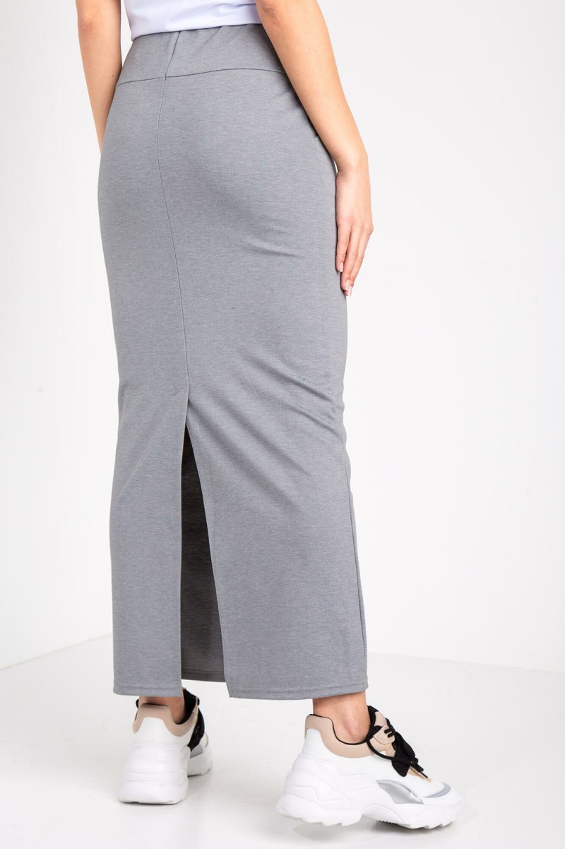 Юбка карандаш с разрезом сзади