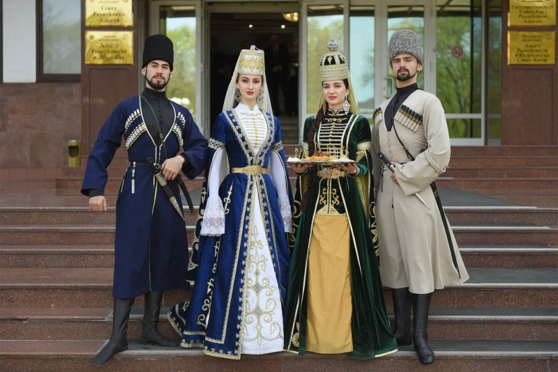 Национальный костюм Адыги-шапсуги