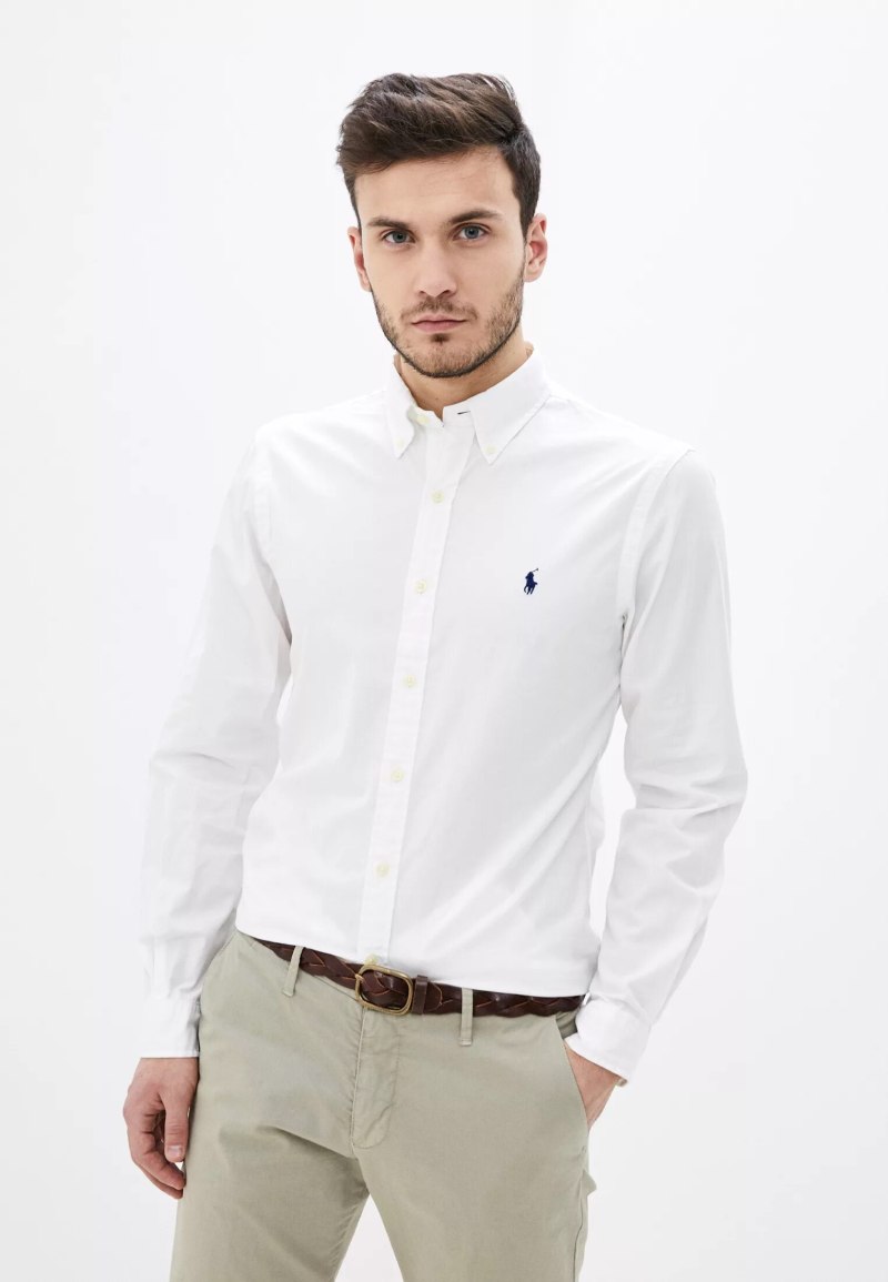 Рубашка Polo Ralph Lauren белая