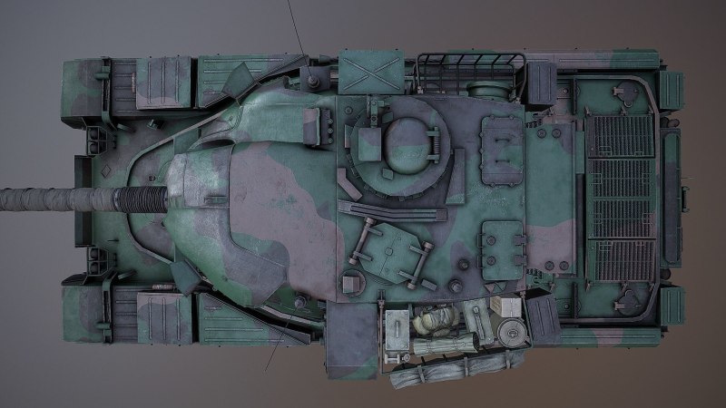 Английский танк Chieftain MK.5