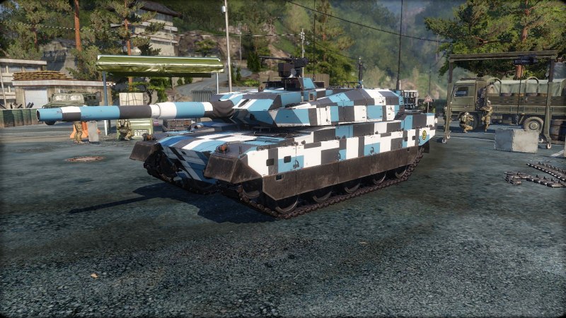 Камуфляж швейцарский цифровой Armored Warfare