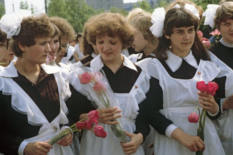 Школьная форма 1980-х годов