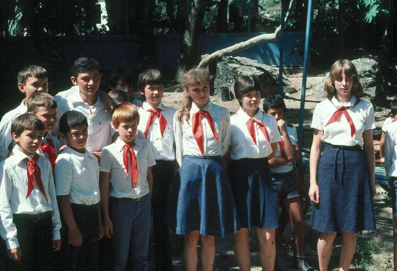 Пионерская форма 1988