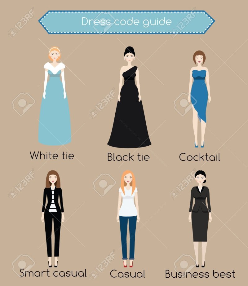 Дресс-код Casual, White Tie