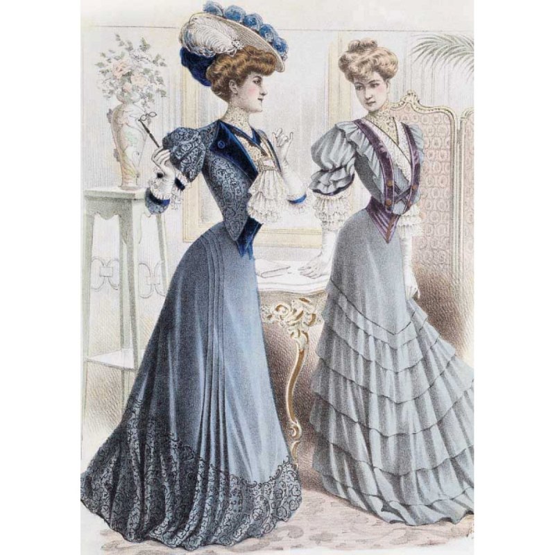 Платья 1900-1900 Edwardian