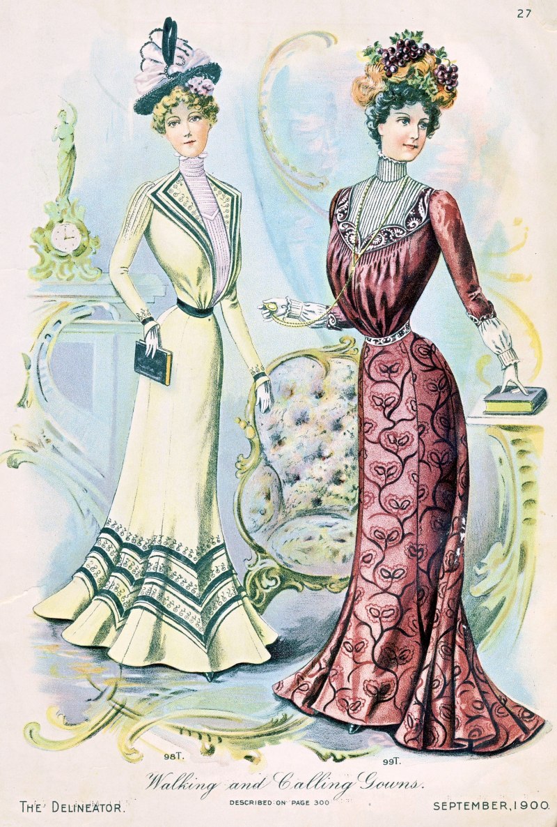 Костюм стиля Модерн (1890—1913 гг.)