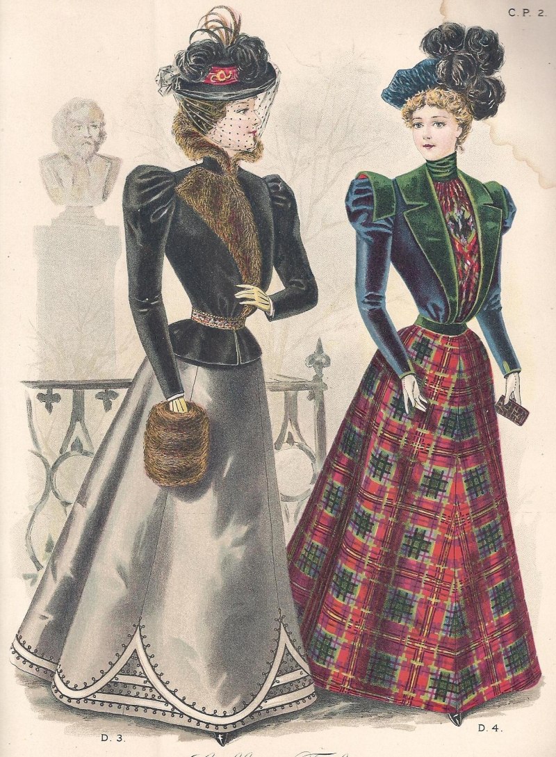 1890 Англия мода